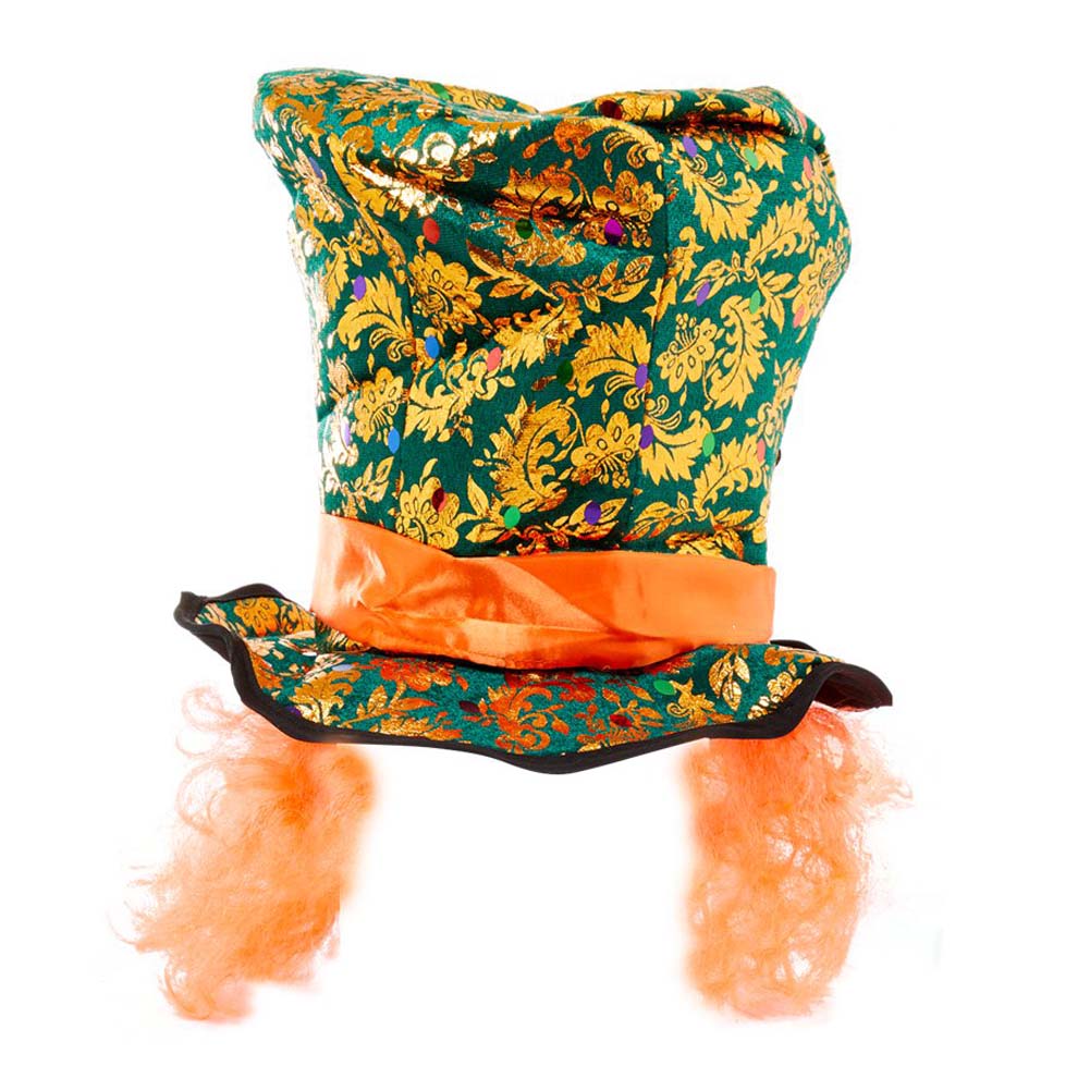 Deluxe Mad Hatter Top Hat Combo image 2