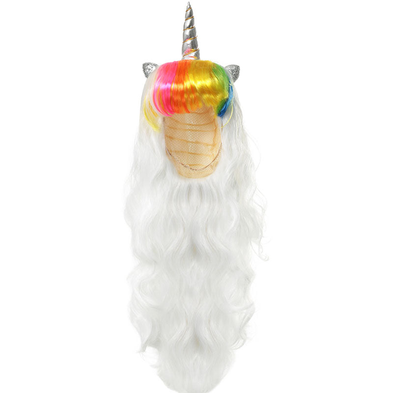 Unicorn Wig White