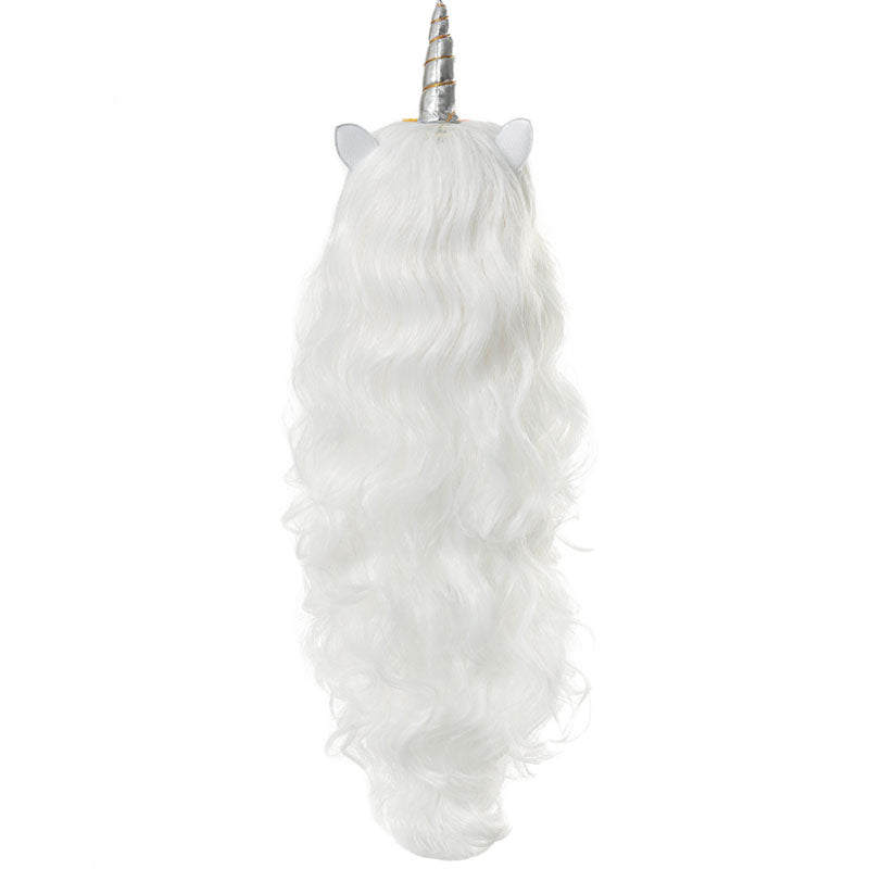 Unicorn Wig White