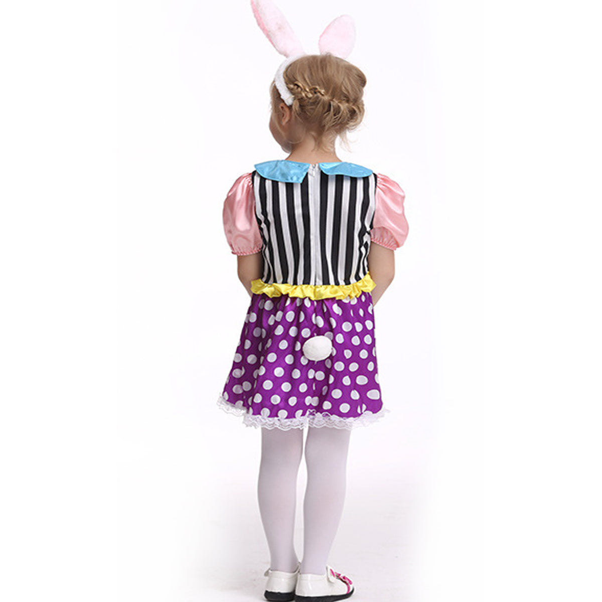 Toddler girl bunny cosplay dress image 2