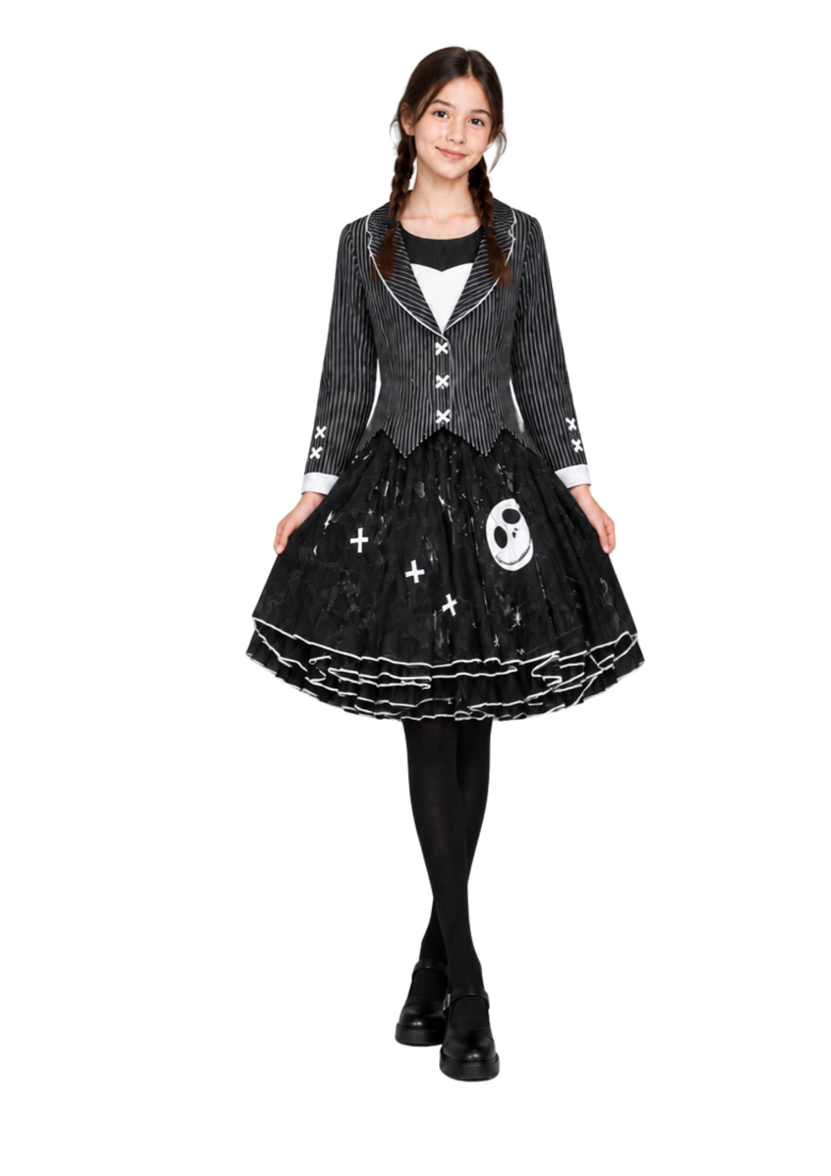 Jack Skellington Girl Poof Dress