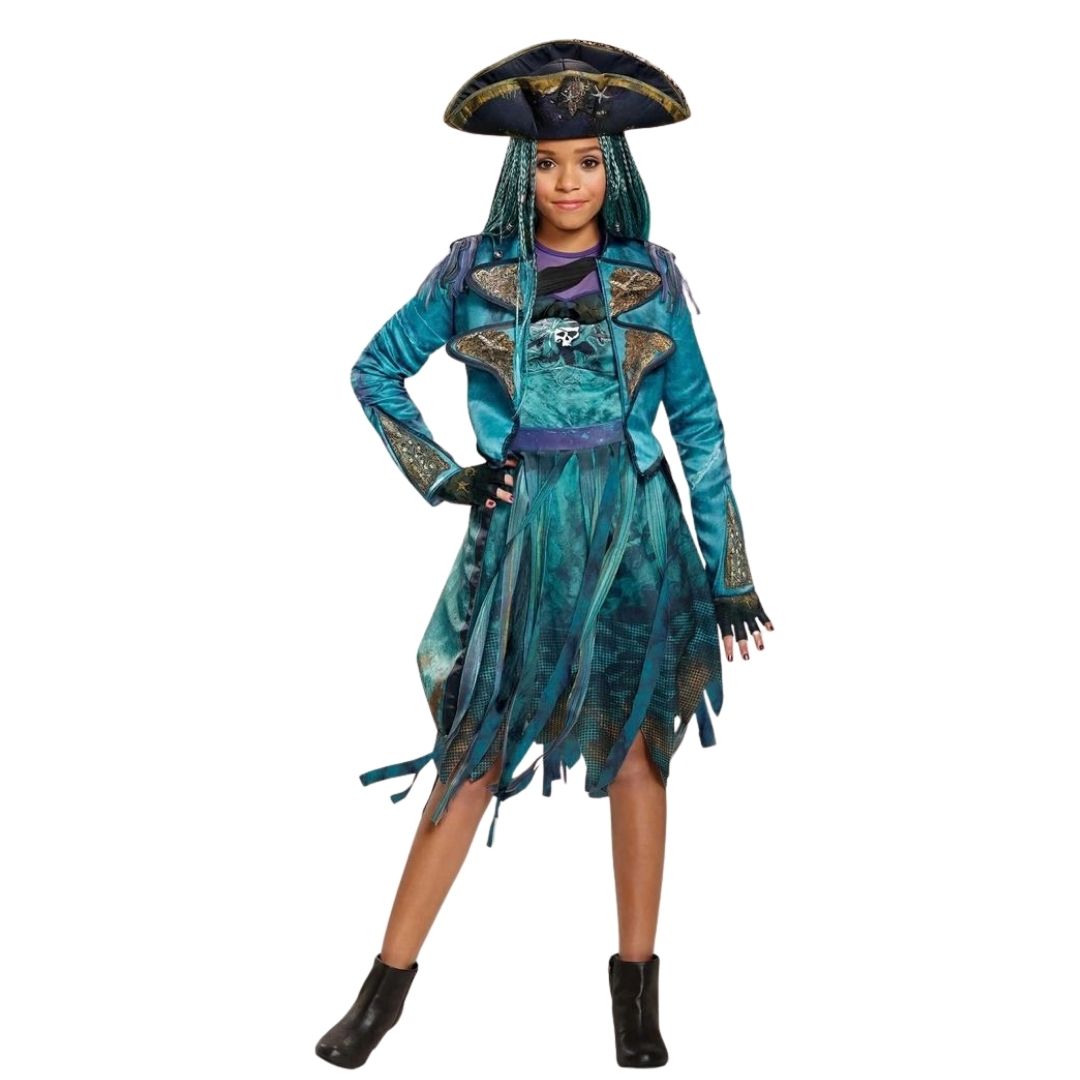 Girls Disney Descendants 2 Uma Deluxe Costume image 0