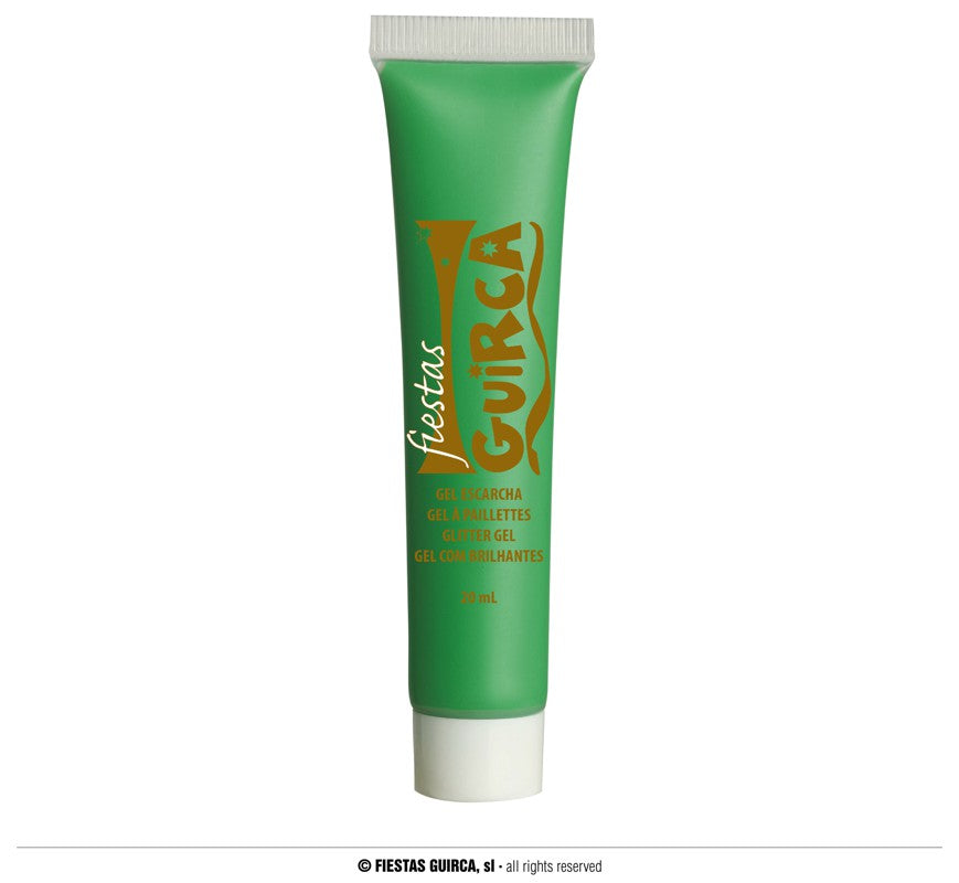 Fiestas Guirca Cream Face & Body Makeup Tube - Green image
