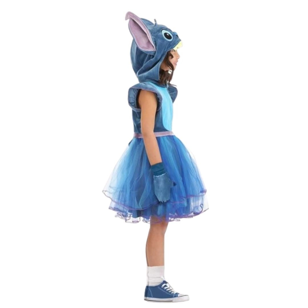 Disney Lilo & Stitch Kids' Stitch Costume Dress - 6 - 7 YEARS image