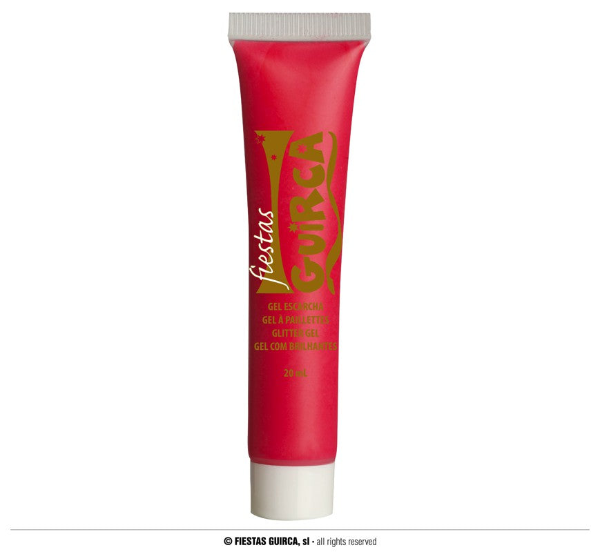 Fiestas Guirca Cream Face & Body Makeup Tube - Red image