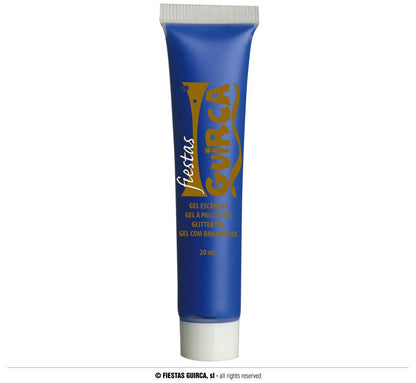 Fiestas Guirca Cream Face & Body Makeup Tube - Blue image