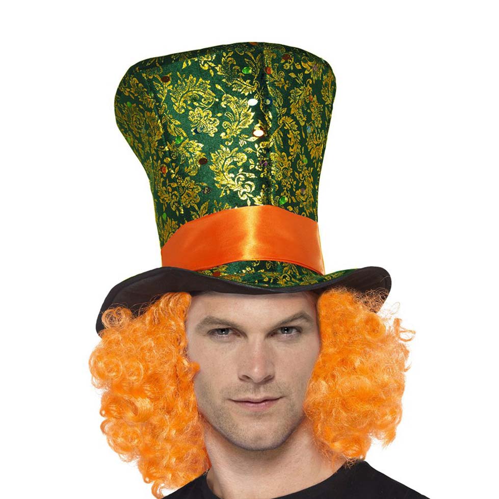 Deluxe Mad Hatter Top Hat Combo image 0