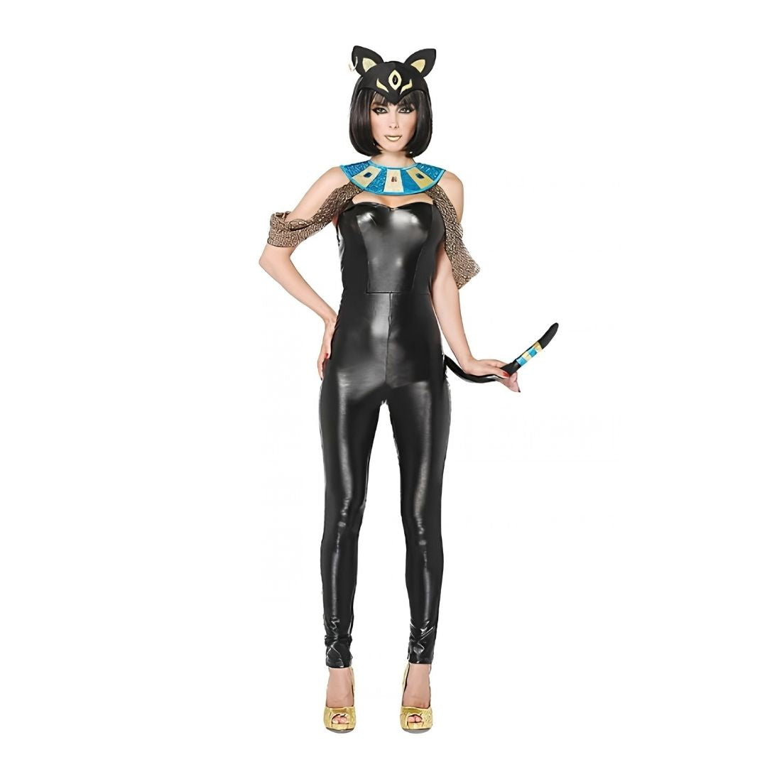 Women's Egyptian Cat Goddess Costume image 0