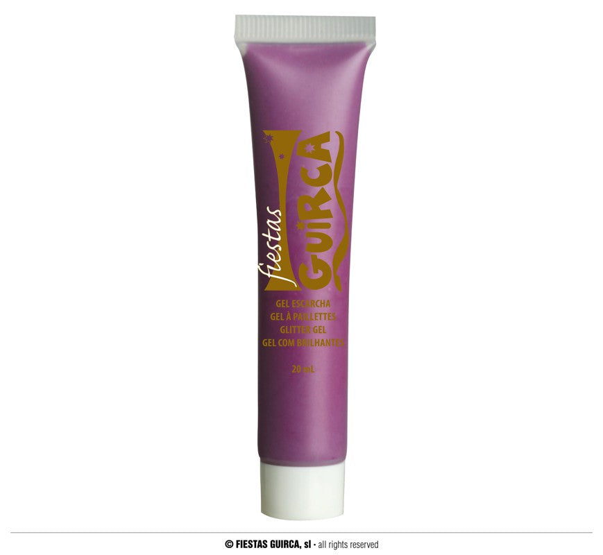 Fiestas Guirca Cream Face & Body Makeup Tube - Violet image