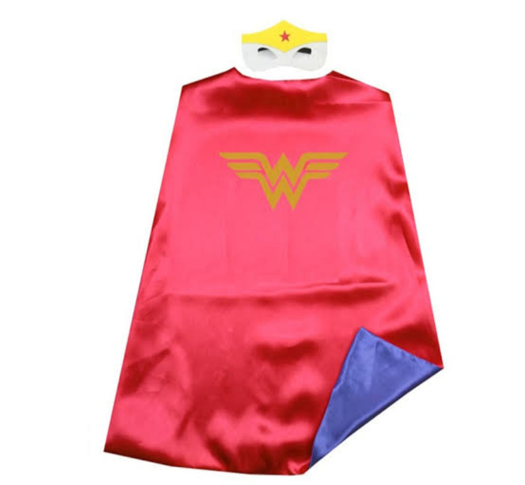 Wonder Woman Cape and Mask