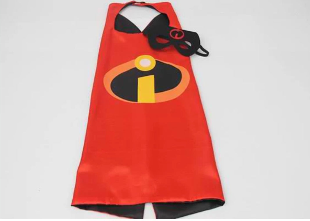 Incredibles Cape and Mask