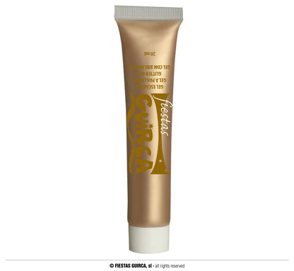 Fiestas Guirca Cream Face & Body Makeup Tube - Gold image