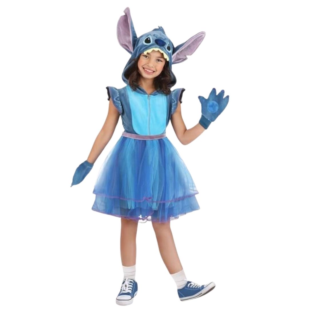 Disney Lilo & Stitch Kids' Stitch Costume Dress - 4 - 5 YEARS image